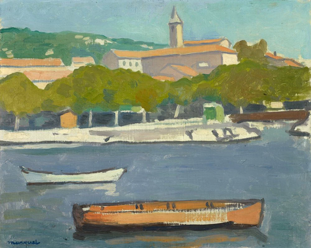 Albert Marquet - L'estaque, Museo di Grenoble
